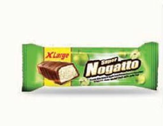 Bild von COV-B-1098 Nogatto - Nougat mit natürlichem Apfelgeschmack überzogener Schokolade