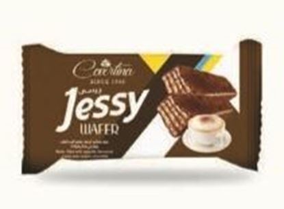 Bild von COV-W-3402- Jessy-Waffel gefüllt mit Nescafe-Creme und überzogener Schokolade