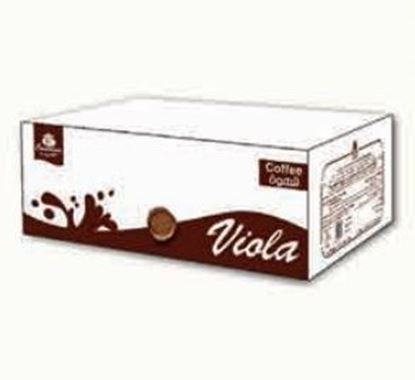 Picture of  COV-K-1588 Viola - milk chocolate filled with coffee 