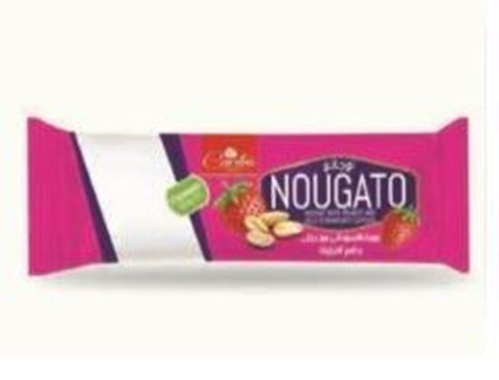 Picture of COV-NO-4002 - Nougato -  nouga with peanut and jelly strawberry flavours