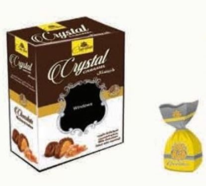 Picture of  COV-K-2574 Crystal - Milk chocolate filled with caramel luxury