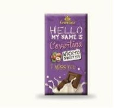 Picture of COV-T-2006- Hello- Milk chocolate with hazelnut