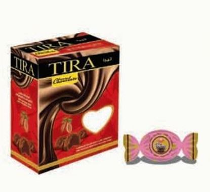 Picture of  COV-k-1545  Tira - milk chocolate filled with chocolate cream