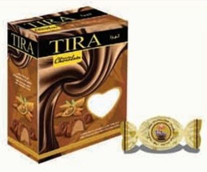 Picture of COV-k-1546  Tira - milk chocolate filled with almond cream