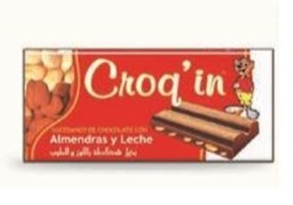Picture of COV-T-1013-  Croq in - Milk chocolate with almond