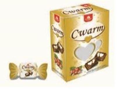 Picture of COV-K-4004-Cwarm- milk chocolate filled with hazelnut cream